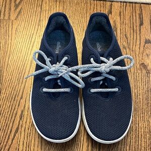 Allbirds Navy Blue Tree Runners Sneakers | 9